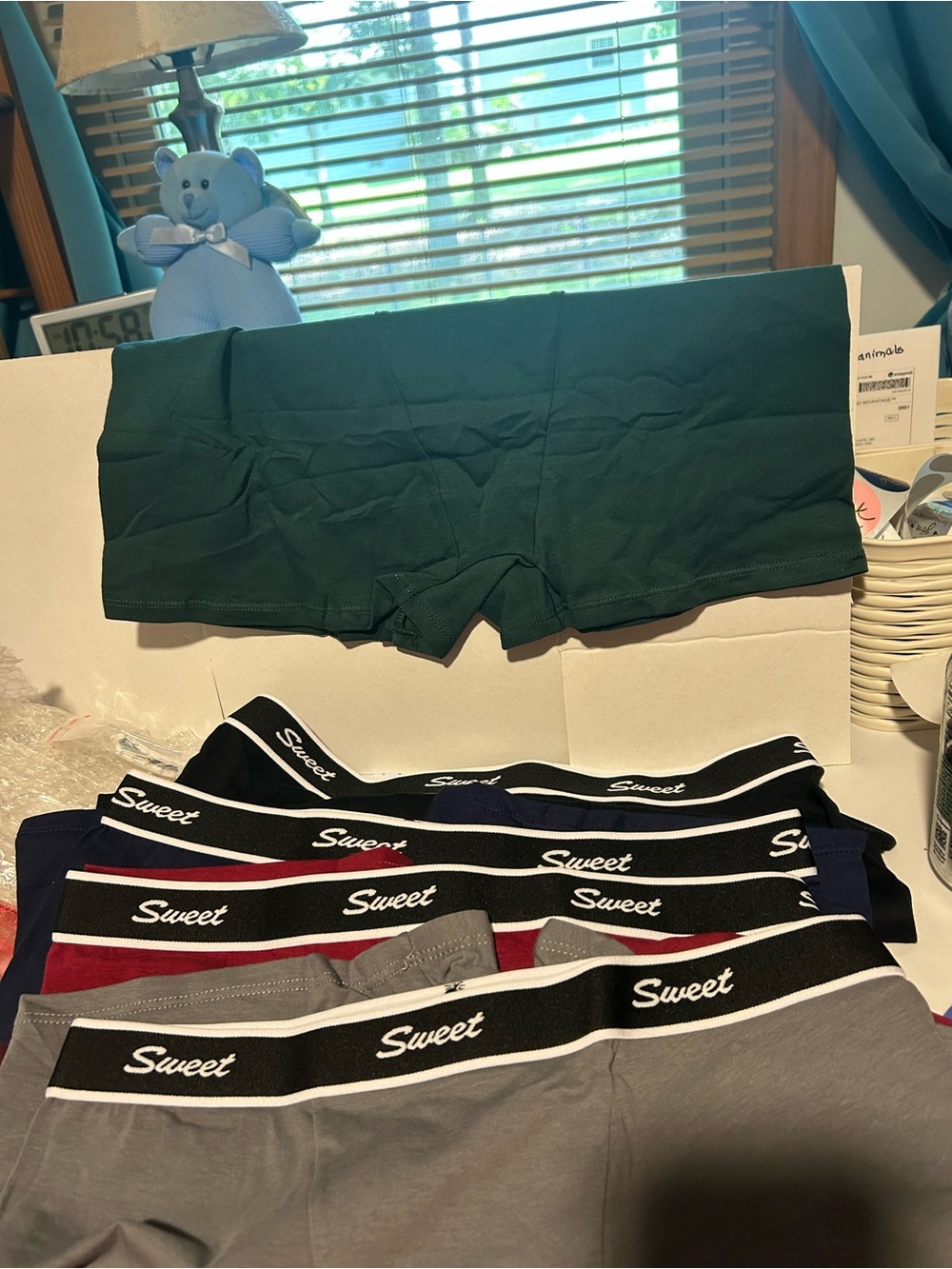 Ladies boy short underwear